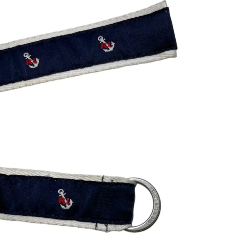 NWOT Boy's Ralph Lauren Polo Belt With Anchors